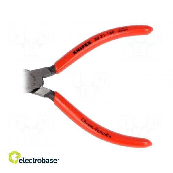 Pliers | half-rounded nose,elongated | 160mm image 3