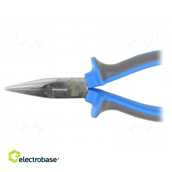 Pliers | half-rounded nose,elongated | 160mm | 506/1BI image 3