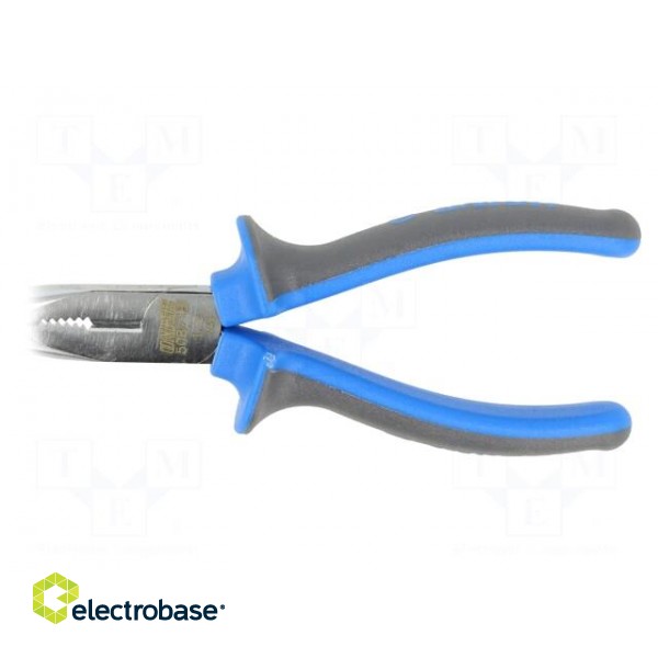 Pliers | half-rounded nose,elongated | 170mm | 508/1BI фото 3