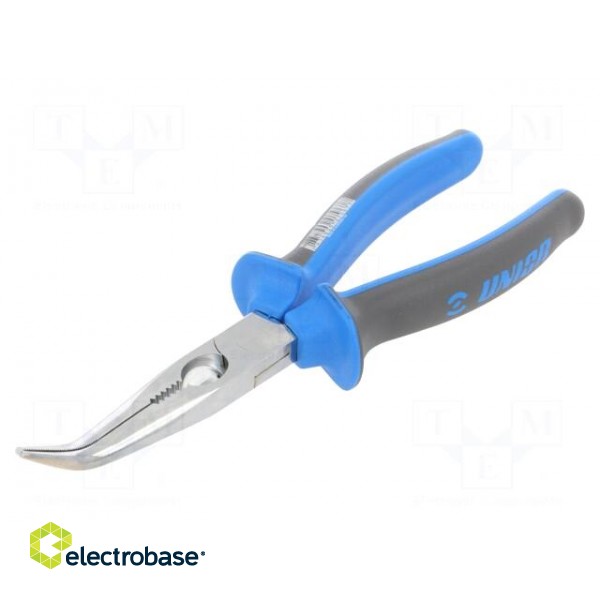Pliers | half-rounded nose,elongated | 200mm | 508/1BI