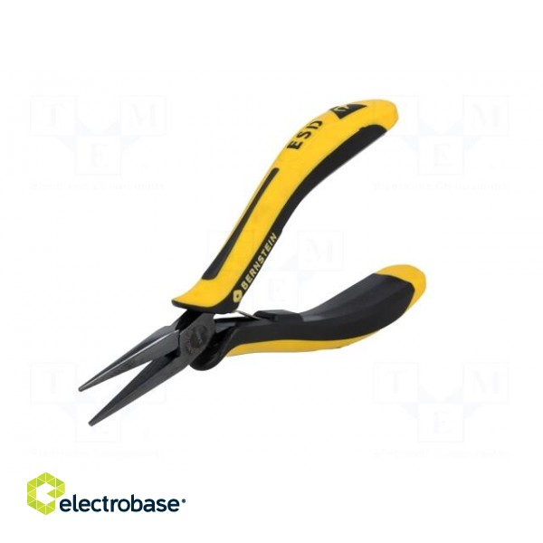 Pliers | half-rounded nose,elongated | ESD | 140mm фото 6