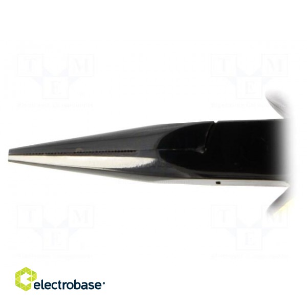 Pliers | half-rounded nose,elongated | ESD | 140mm фото 5