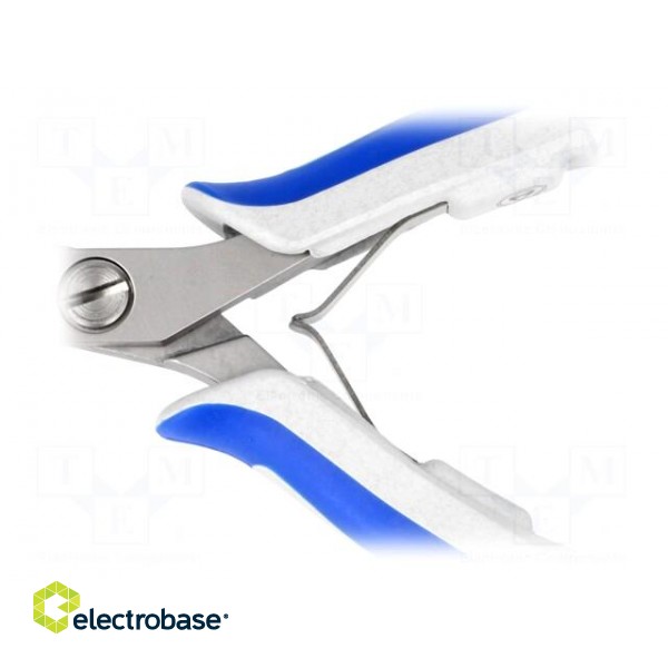 Pliers | half-rounded nose,elongated | ESD | B: 33mm | C: 10mm | D: 6.4mm paveikslėlis 3