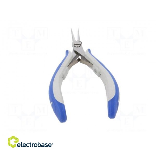 Pliers | half-rounded nose,elongated | ESD | B: 33mm | C: 10mm | D: 6.4mm image 9