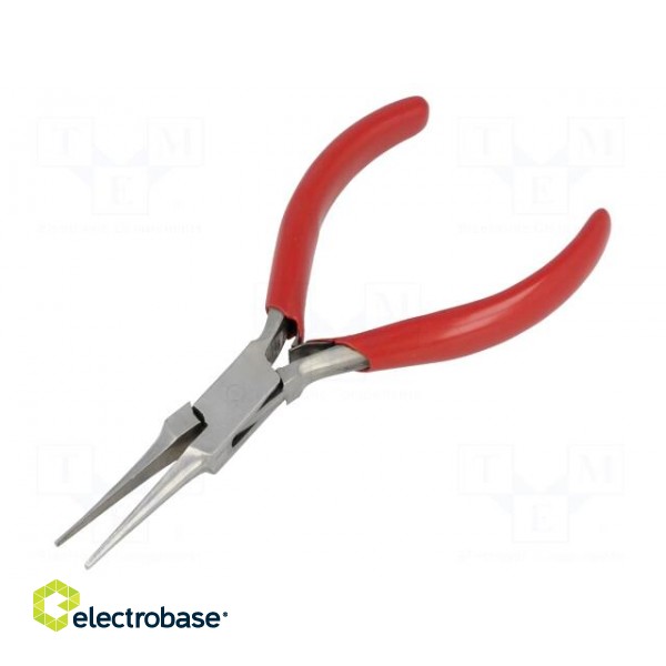 Pliers | half-rounded nose,elongated | Pliers len: 140mm фото 1