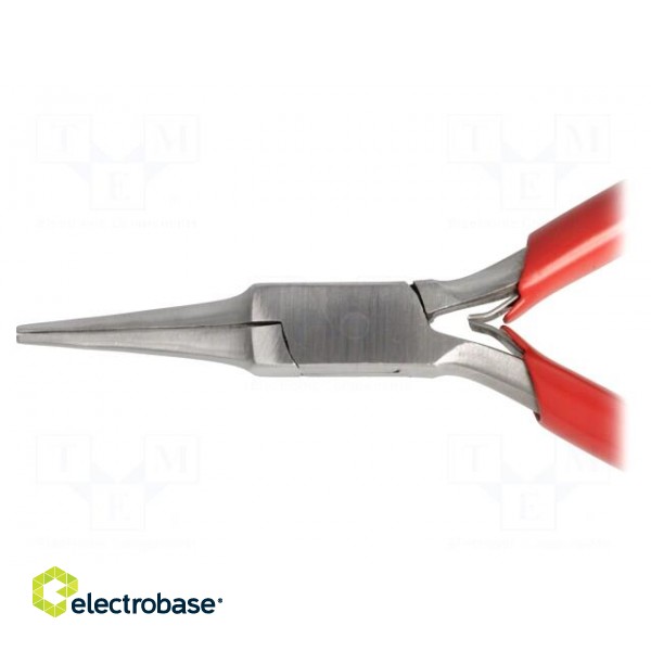 Pliers | half-rounded nose,elongated | Pliers len: 140mm фото 5