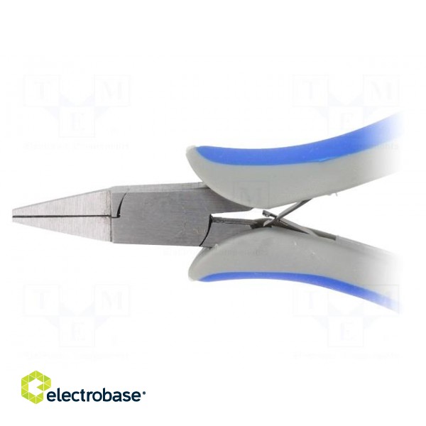 Pliers | miniature,half-rounded nose | 128mm фото 2