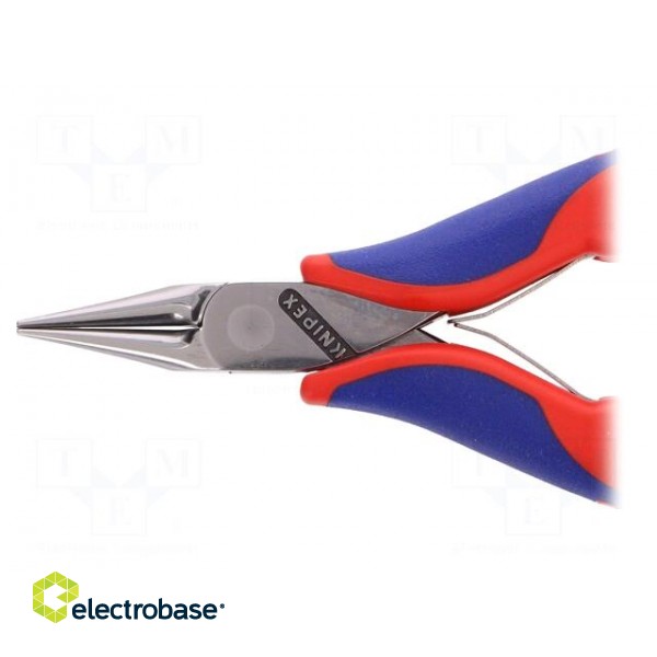 Pliers | precision,half-rounded nose | 115mm image 3