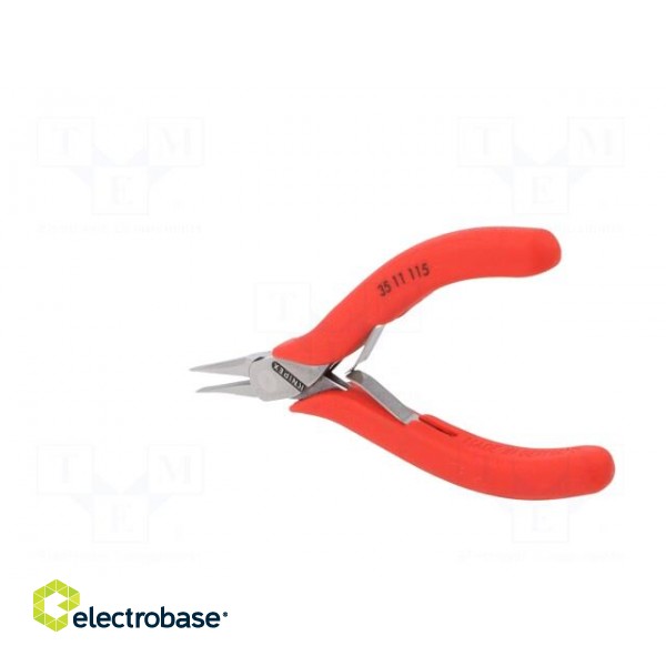 Pliers | precision,half-rounded nose | 115mm фото 7