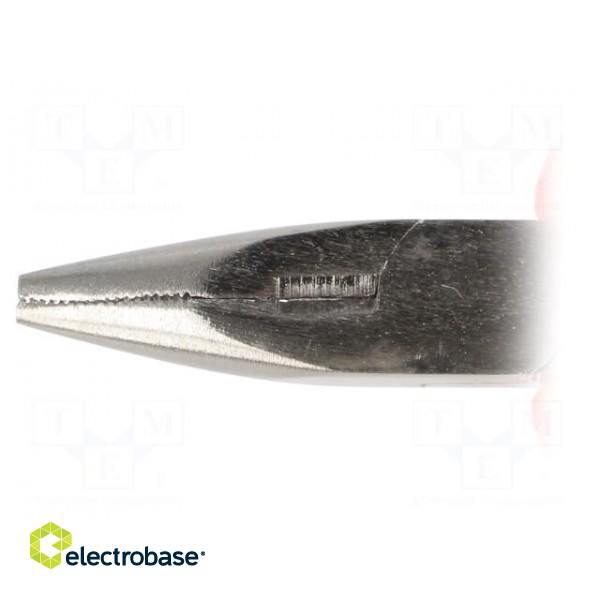 Pliers | precision,half-rounded nose | 140mm фото 2
