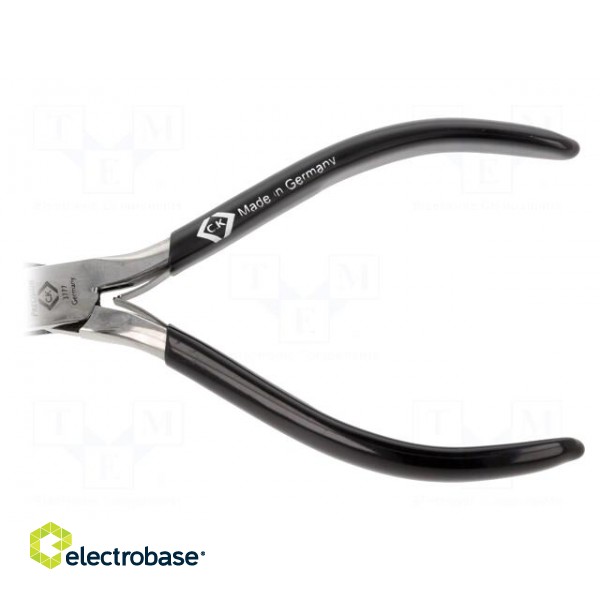 Pliers | straight,precision,half-rounded nose | 150mm image 2