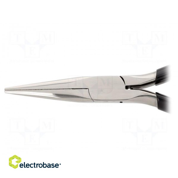 Pliers | straight,precision,half-rounded nose | 150mm image 4