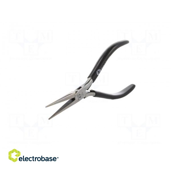 Pliers | straight,precision,half-rounded nose | 150mm image 6