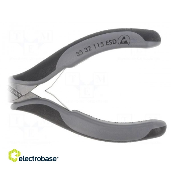 Pliers | round | ESD | 115mm фото 4