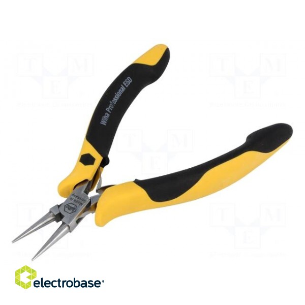 Pliers | round | ESD | 120mm | Conform to: DIN/ISO 9655,IEC 61340-5-1 image 1