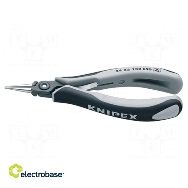 Pliers | round | ESD | 130mm фото 2
