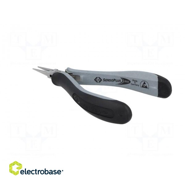 Pliers | round | ESD | Blade length: 20mm | Tool length: 130mm image 8