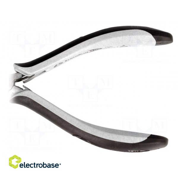 Pliers | round | ESD | Blade length: 20mm | Tool length: 130mm image 4