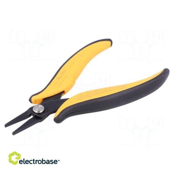 Pliers | smooth gripping surfaces,flat | 146mm image 1