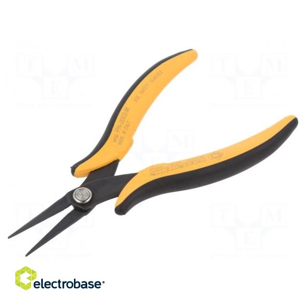 Pliers | smooth gripping surfaces,flat | 155mm фото 1