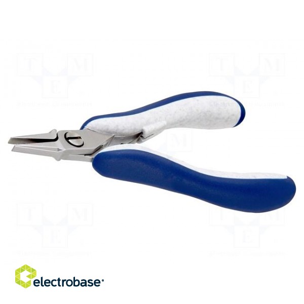 Pliers | smooth gripping surfaces,flat | ESD | 130mm