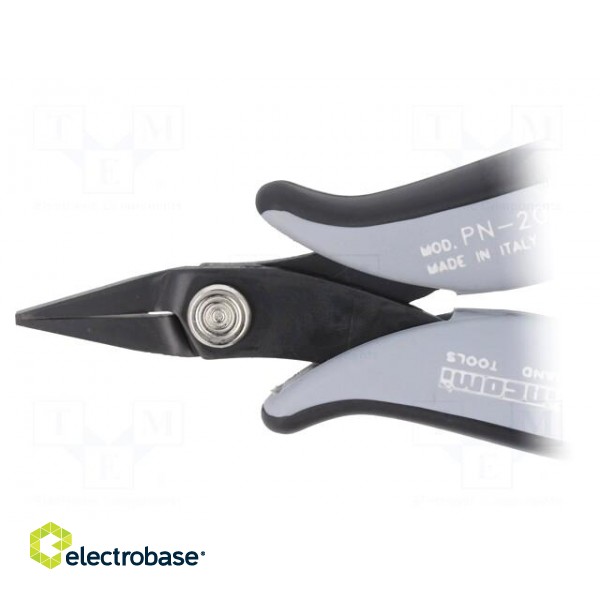Pliers | smooth gripping surfaces,flat | ESD | 146mm image 2