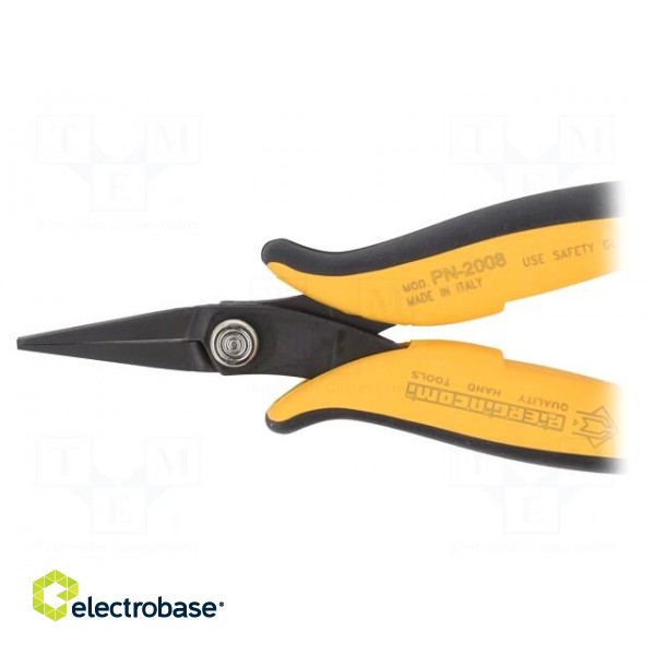 Pliers | smooth gripping surfaces,flat,elongated | 160mm image 2
