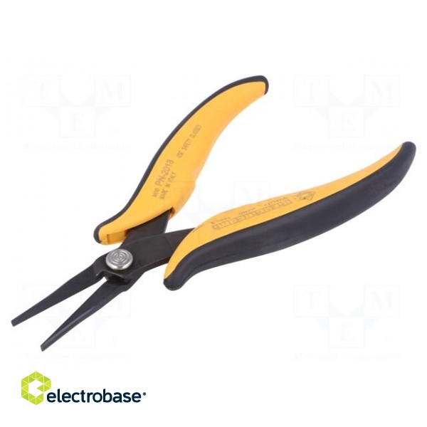 Pliers | smooth gripping surfaces,flat,elongated | 160mm paveikslėlis 1