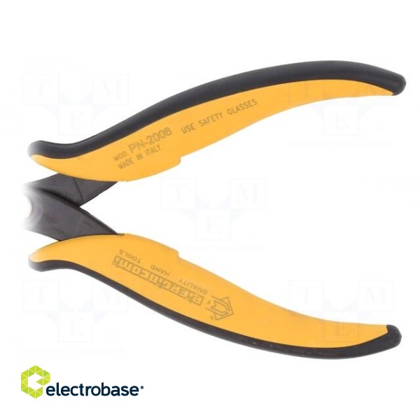 Pliers | smooth gripping surfaces,flat,elongated | 160mm paveikslėlis 2