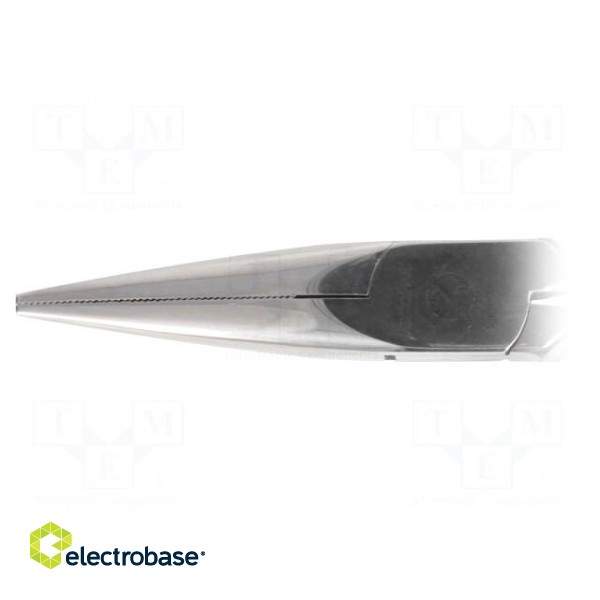 Pliers | straight,half-rounded nose | ESD | Blade length: 40mm paveikslėlis 2
