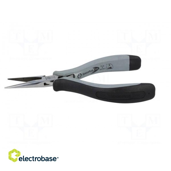 Pliers | straight,half-rounded nose | ESD | Blade length: 40mm фото 7