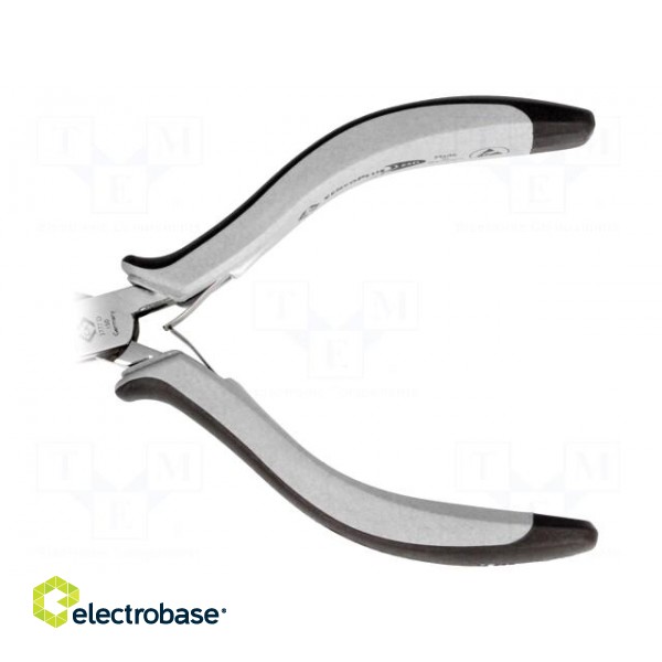 Pliers | straight,half-rounded nose | ESD | Blade length: 40mm фото 4