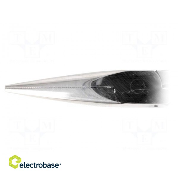 Pliers | straight,half-rounded nose | ESD | Blade length: 40mm фото 5