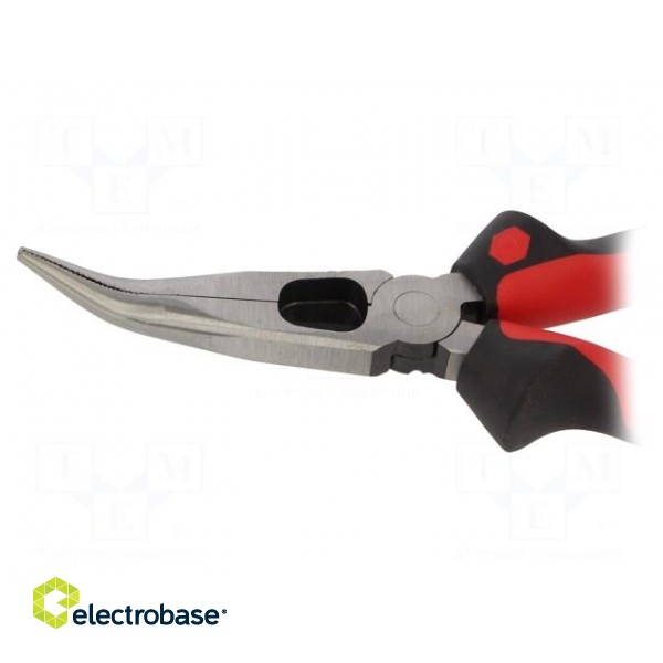 Pliers | 200mm | Industrial | Blade: about 64 HRC | Wire: round,flat paveikslėlis 2