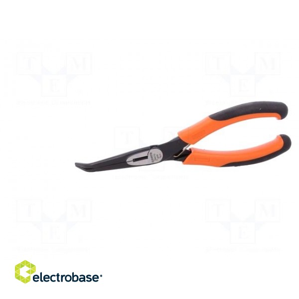 Pliers | curved,half-rounded nose,universal,elongated | 200mm image 6