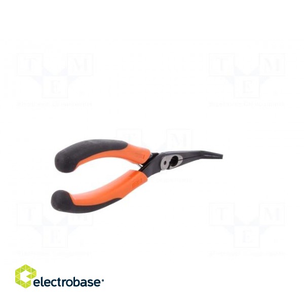 Pliers | curved,half-rounded nose,universal,elongated | 200mm image 9