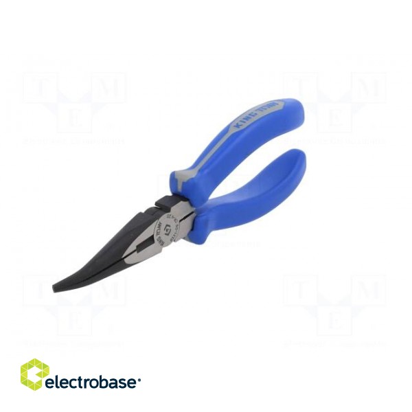 Pliers | curved,universal | two-component handle grips | 163mm фото 5