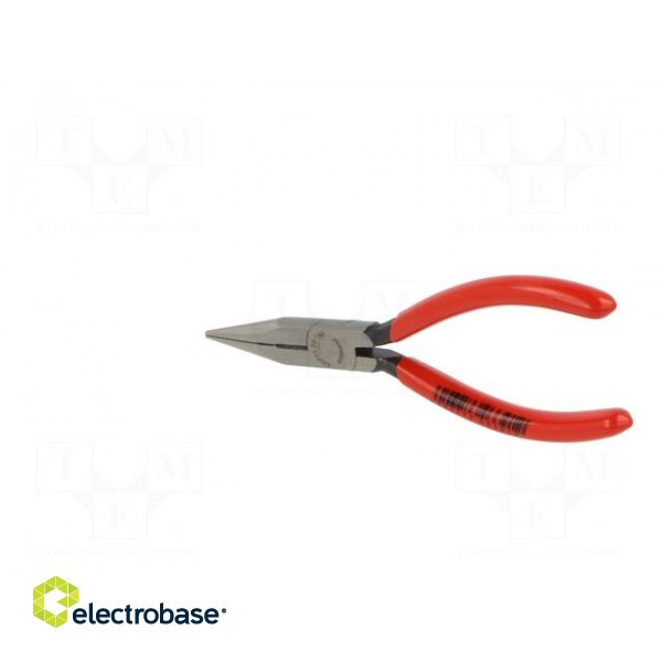 Pliers | cutting,half-rounded nose,universal | plastic handle image 7