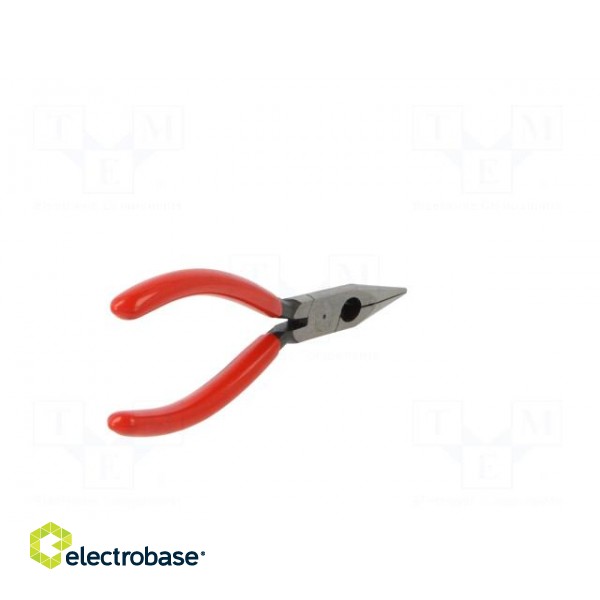Pliers | cutting,half-rounded nose,universal | plastic handle фото 9