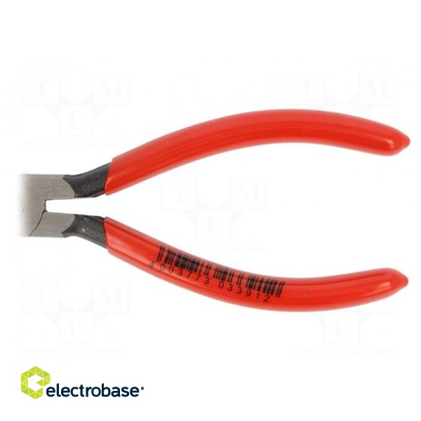 Pliers | cutting,half-rounded nose,universal | plastic handle image 2