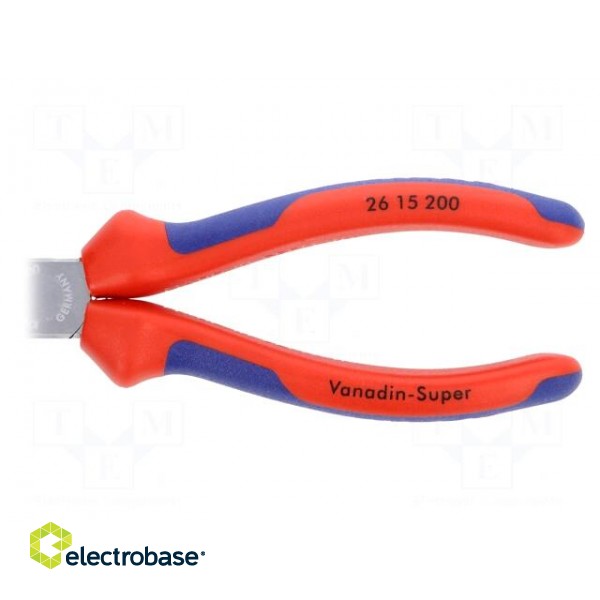Pliers | cutting,universal | two-component handle grips | 200mm image 4