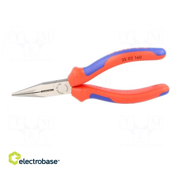 Pliers | ergonomic two-component handles,polished head | 160mm фото 6