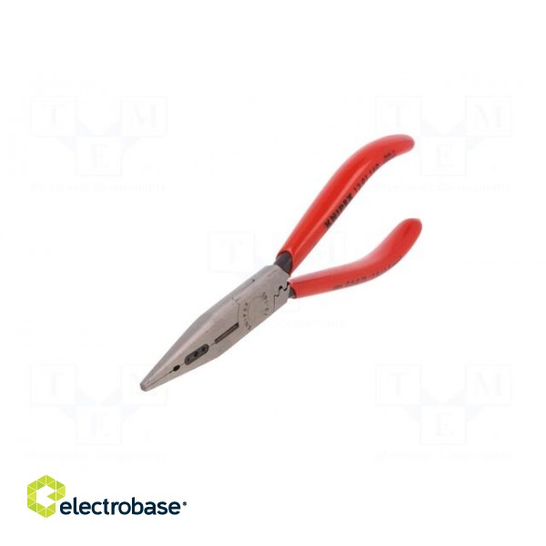 Pliers | flat,universal,elongated | 160mm | Blade: about 60 HRC image 5