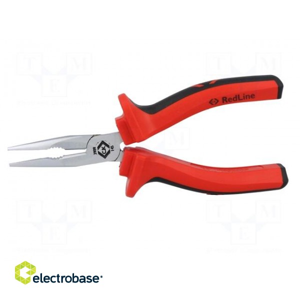 Pliers | for gripping and bending,half-rounded nose,universal фото 6