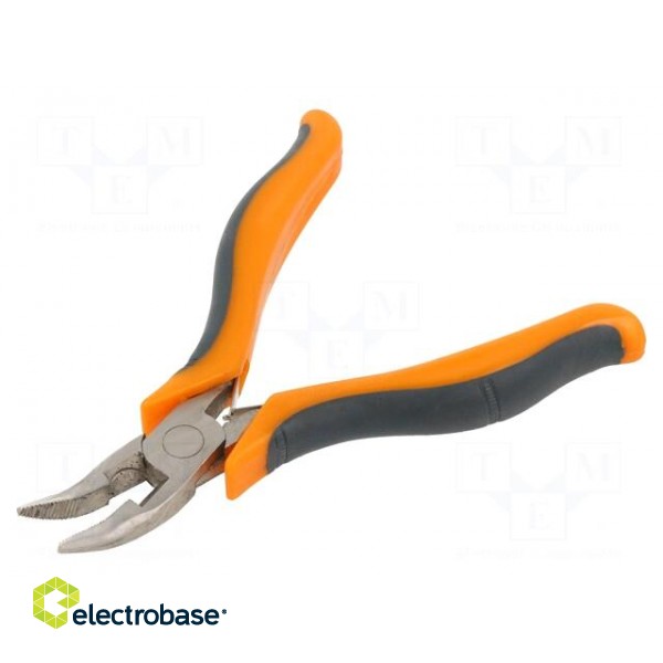 Pliers | for gripping and cutting,curved,universal | 125mm paveikslėlis 1