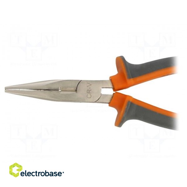 Pliers | for gripping and cutting,curved,universal,elongated фото 3