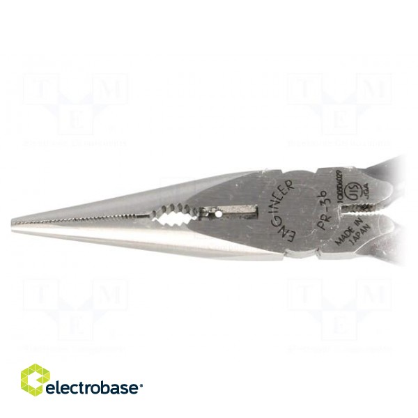 Pliers | for gripping and cutting,half-rounded nose,universal image 2