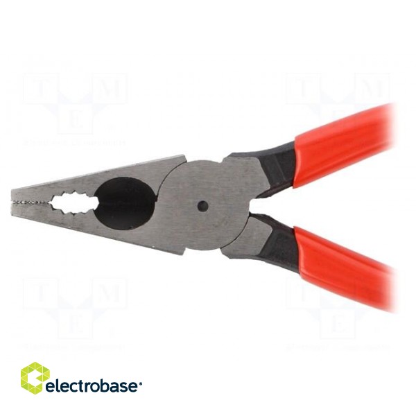 Pliers | for gripping and cutting,universal | plastic handle фото 4