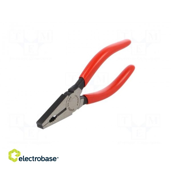 Pliers | for gripping and cutting,universal | plastic handle фото 5