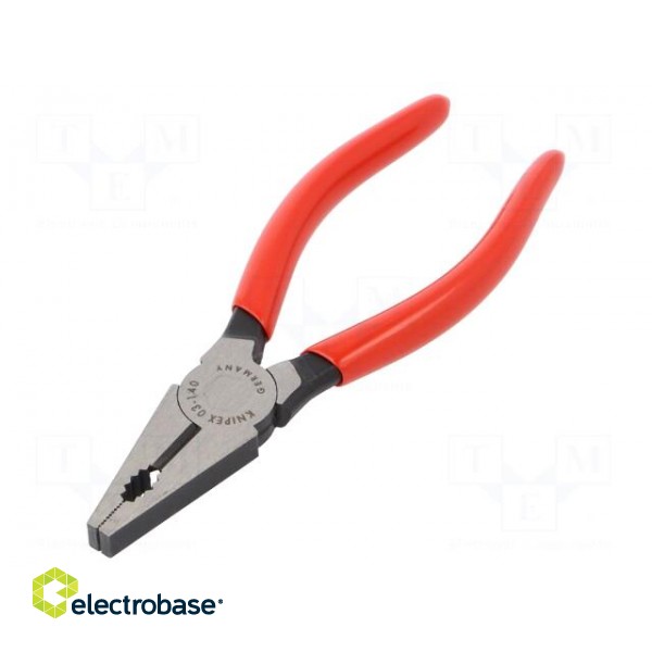 Pliers | for gripping and cutting,universal | plastic handle paveikslėlis 1